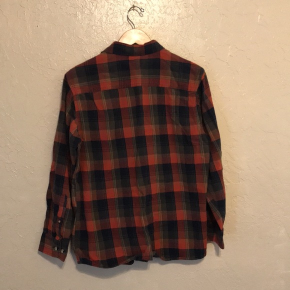 Hobbs Creek Mens Long Sleeve Flannel Shirt Size Large - Picture 12 of 16